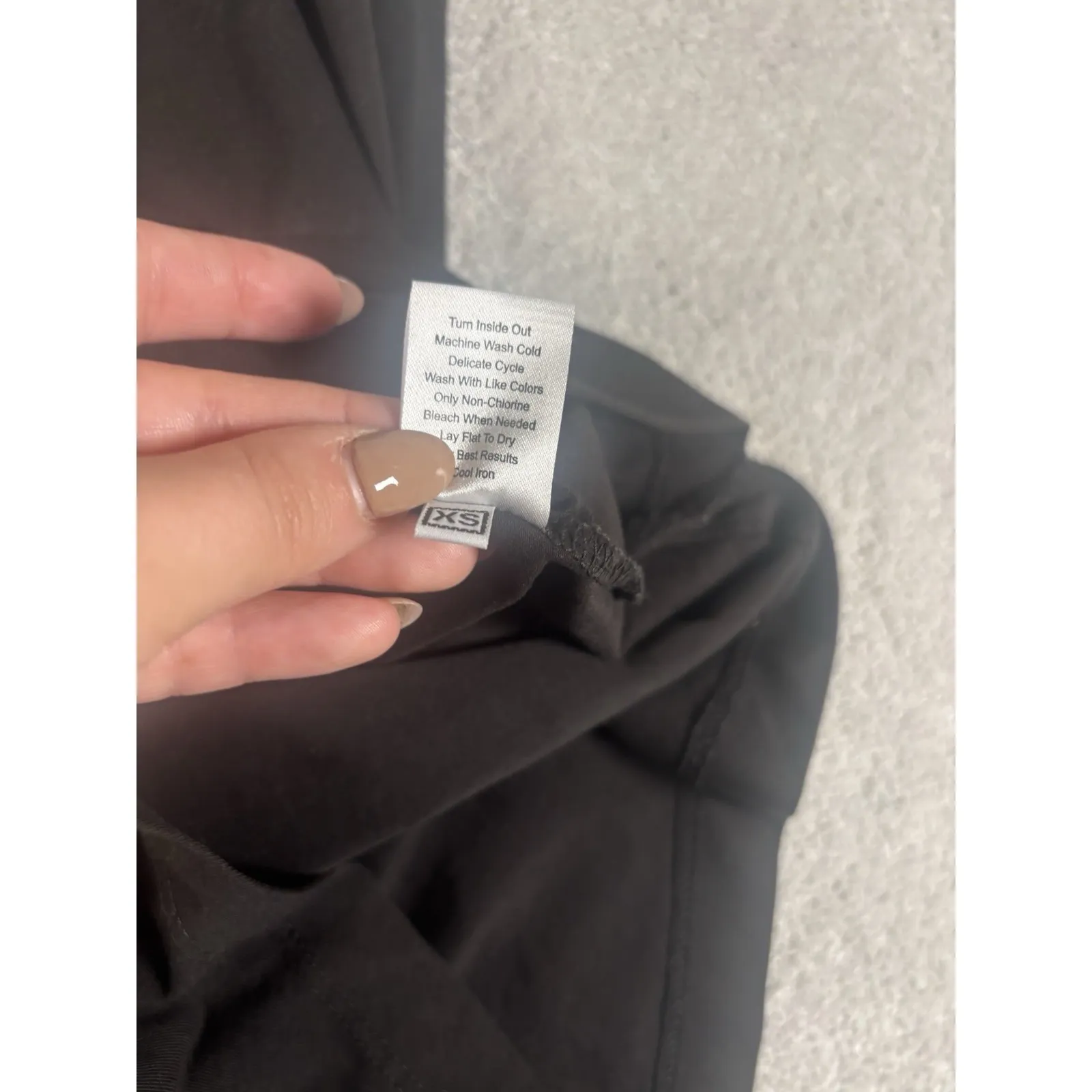 Universal Standard XS Iconic Geneva Dress Crew Neck Solid Black‎ - Image 11