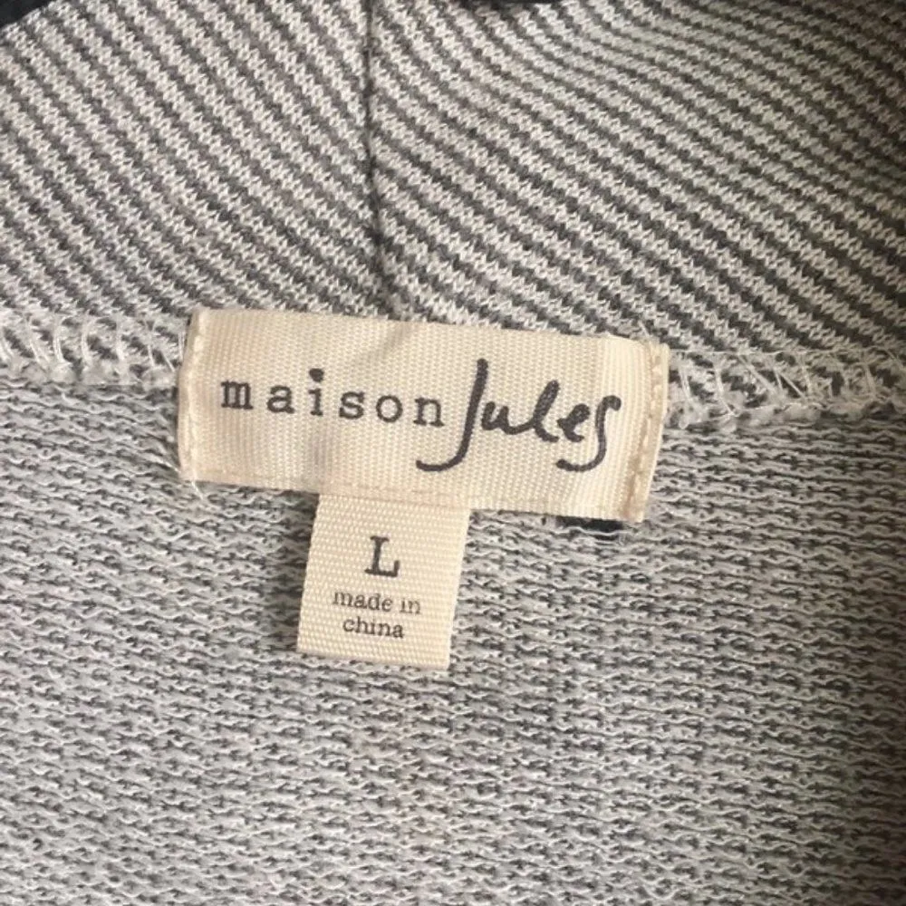 Maison Jules large grey turtleneck top - Image 4