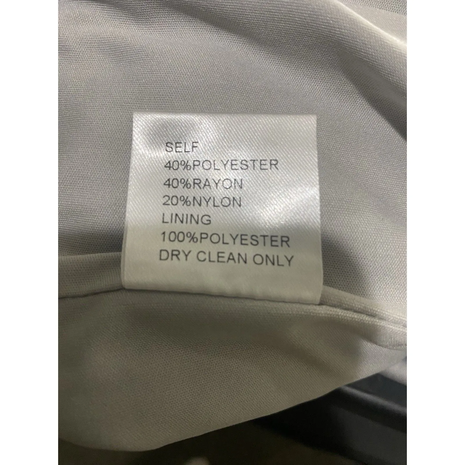 Tadashi Shoji Silver Gray Sequin Sheath Dress Size 10 - Image 8