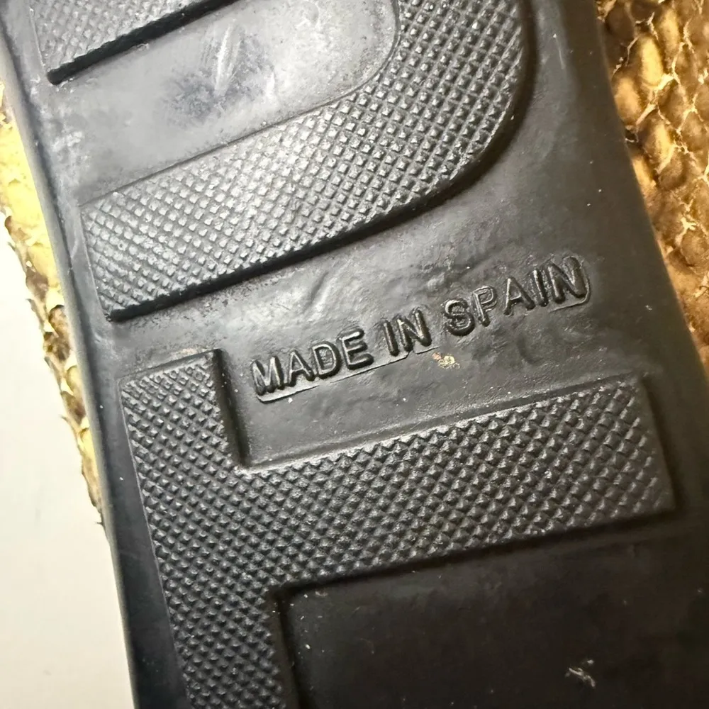 Stuart Weitzman Keepmoc Snakeskin Loafer Driver Flats Tan Neutral Size 7.5 - Image 12