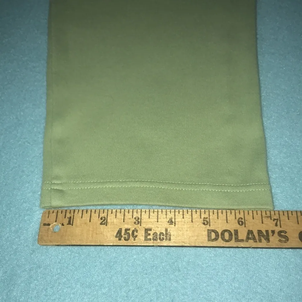 WOMAN WITHIN 7-Day Knit sage green pull on, 2 pockets elastic waistband size MP - Image 9
