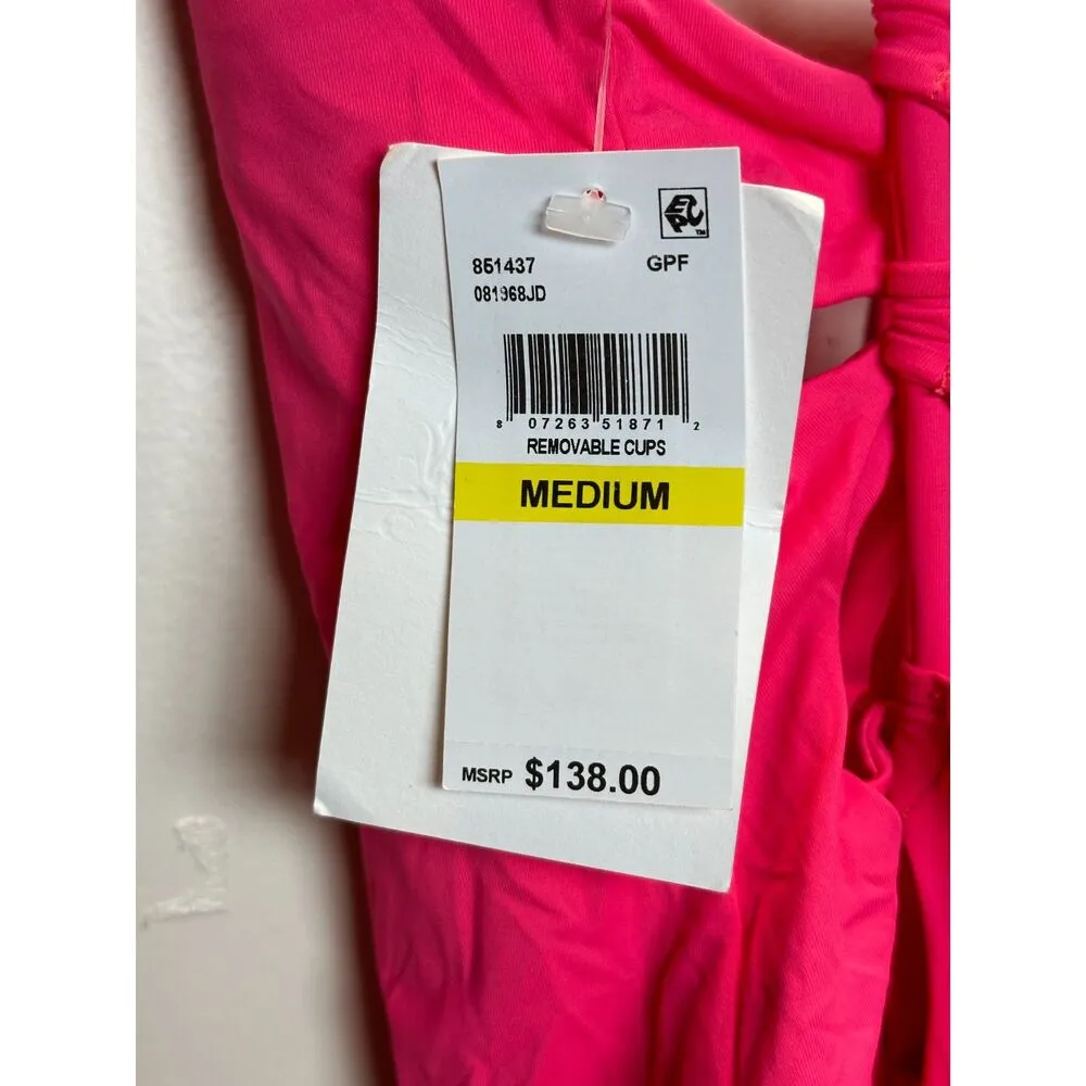 Becca Women's 081968JD Size M Skylar Plunge One-Piece Swimsuit NWT - Image 10