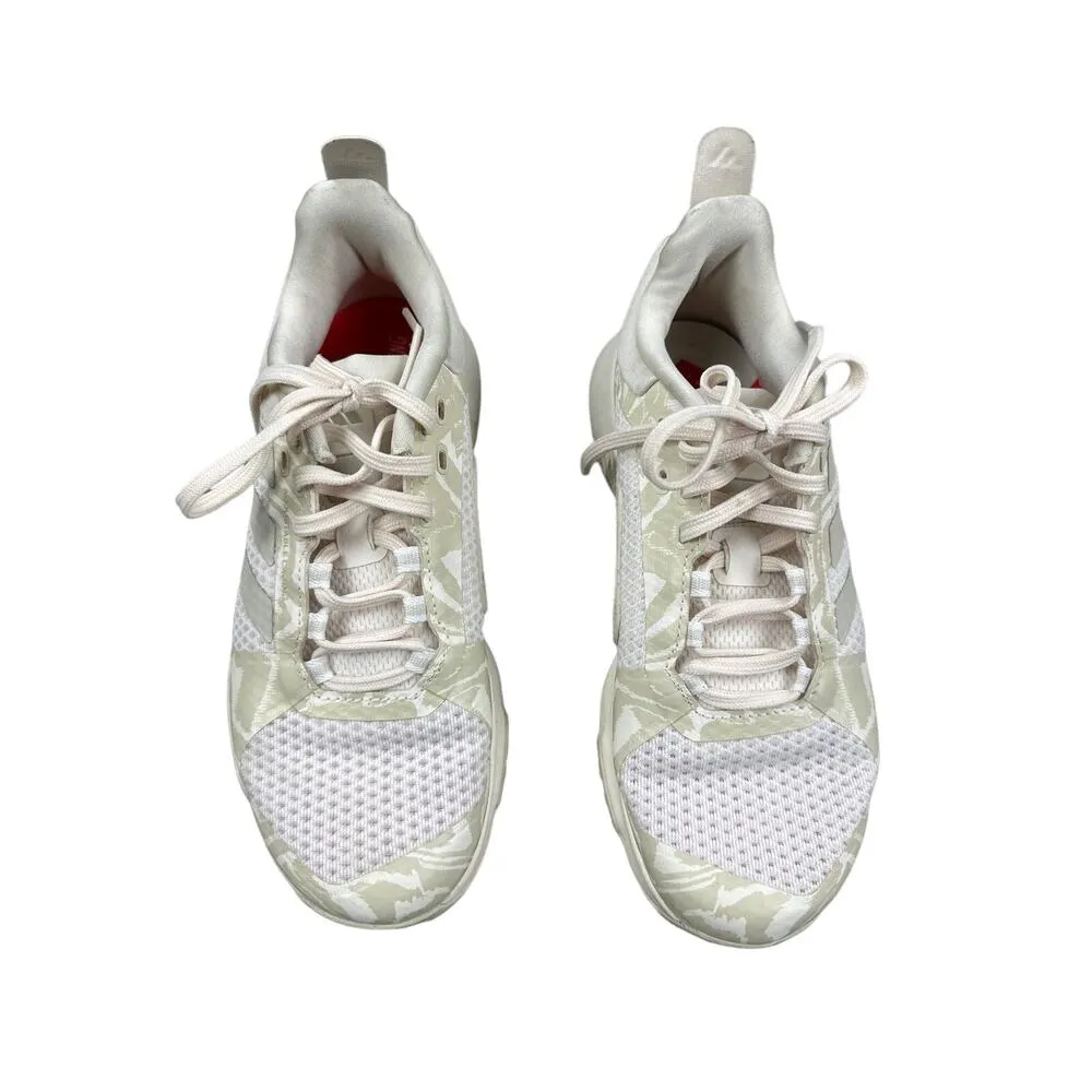 Adidas - Women's Dropset 2 Training Shoes in Beige White & Cream - Image 4