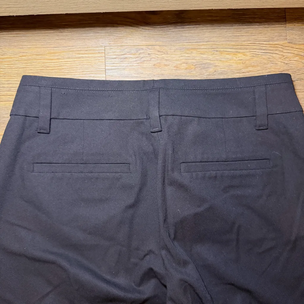 Ann Taylor Black Wide-Leg Tailored Trousers Size 2 Business Casual Work Pants - Image 13