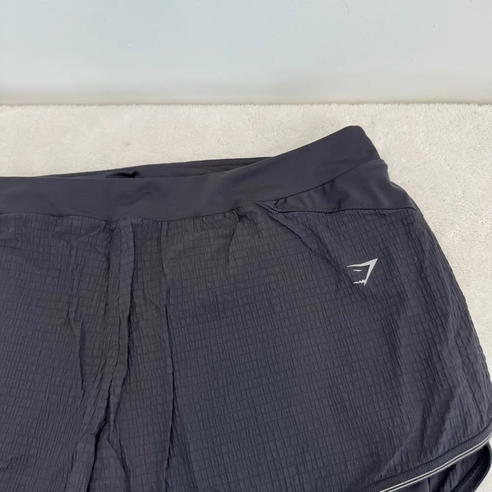 Gymshark Speed 2 in 1 Shorts Training Running Black Women’s  XXL - Image 4