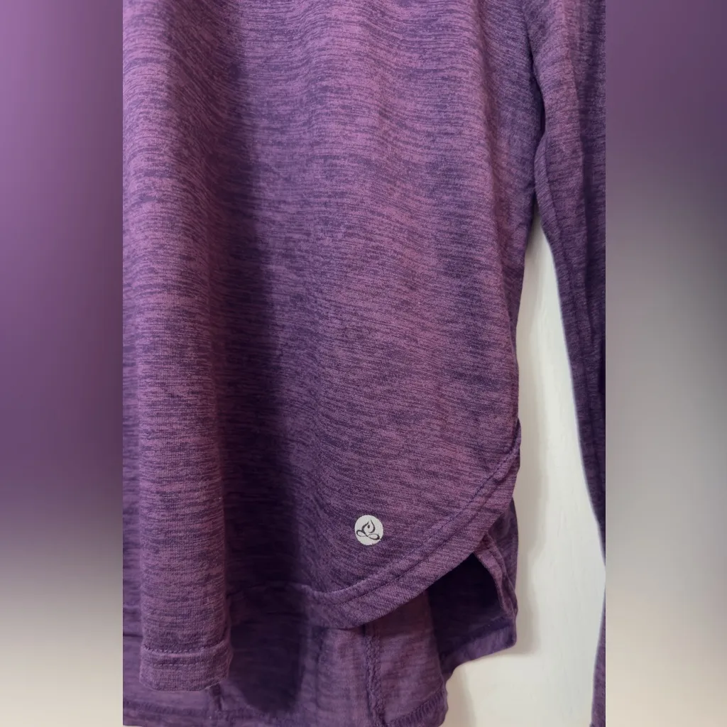 Women's Purple Long Sleeve Top Size 6 - Image 2