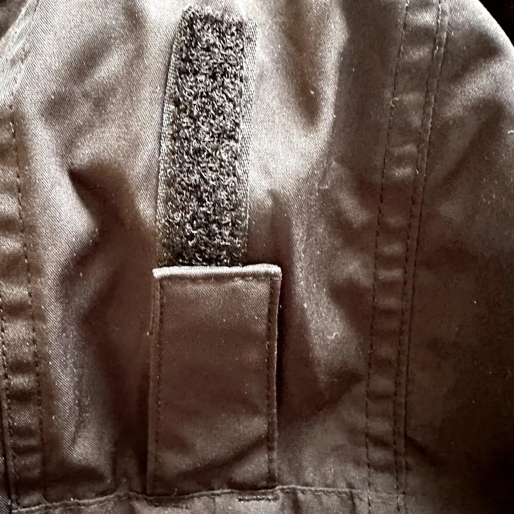 Royal Robbins Full Zip Hooded Jacket Outdoor Breathable Hiking Black Large - Image 2