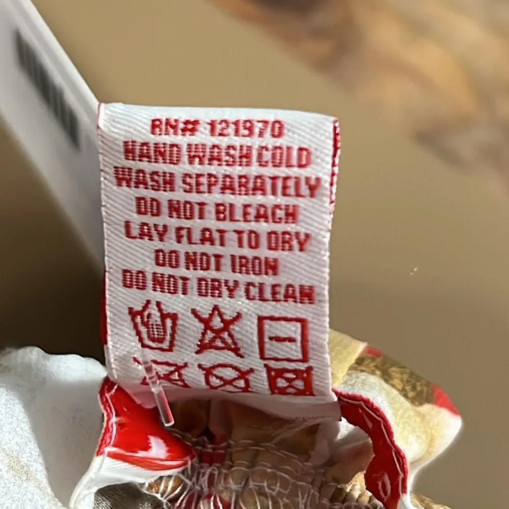 Flying Tomato size small cropped floral long sleeve top elastic back & sleeves - Image 5