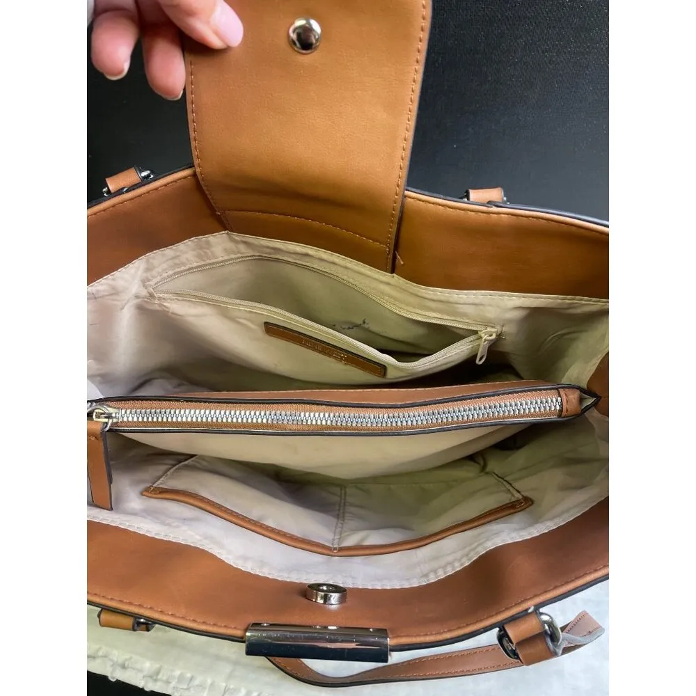 Nine West Kairo Women's Brown Tote Bag/ shoulder bag SKU 3279 - Image 10