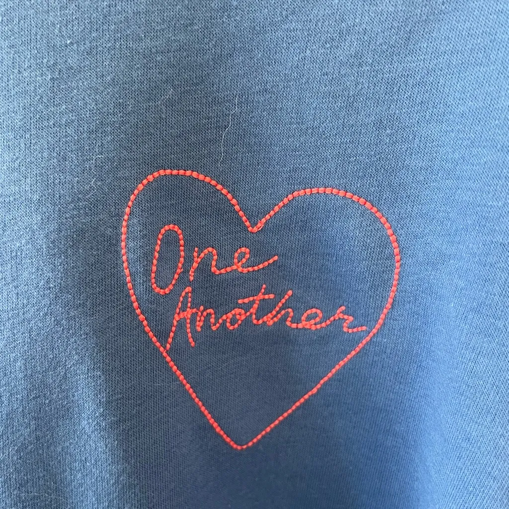 Old Navy Soft Blue Hoodie - Image 2