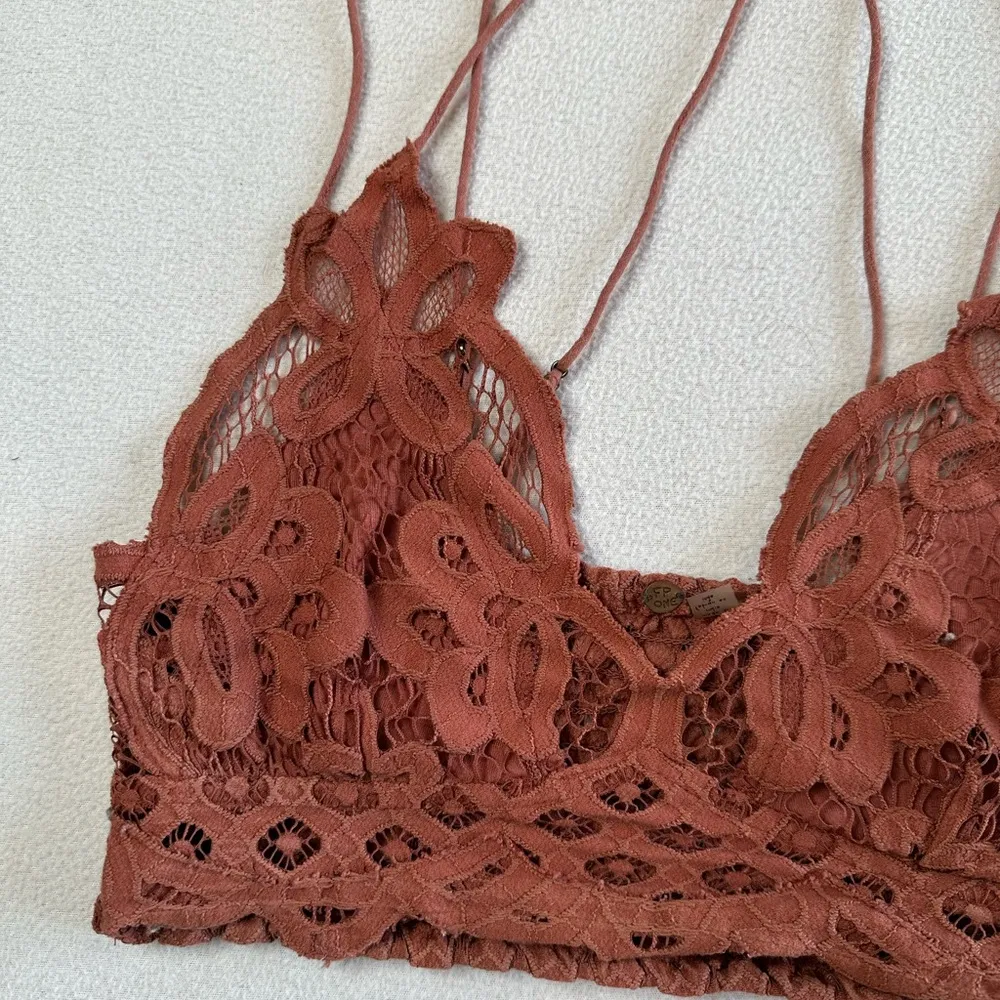 Free People Adela Bralette - Mauve, XS - Image 4