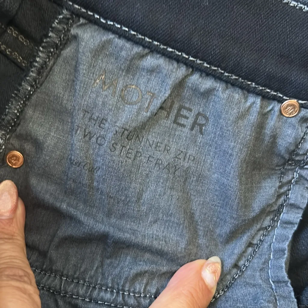 Mother The Stunner Zip Two Step Fray Last Call Size 27 - Image 12