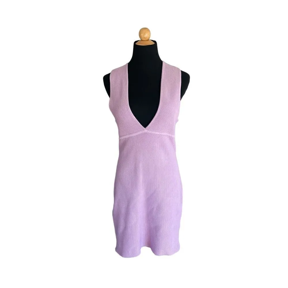 House of Harlow 1960 Size Medium Lavender Plunge V - Image 2