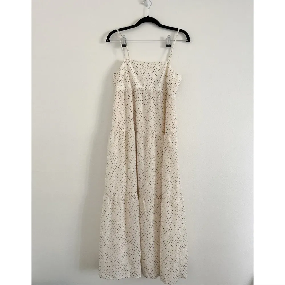 *NWT* BARDOT Tiered Maxi Dress White XS - Image 4