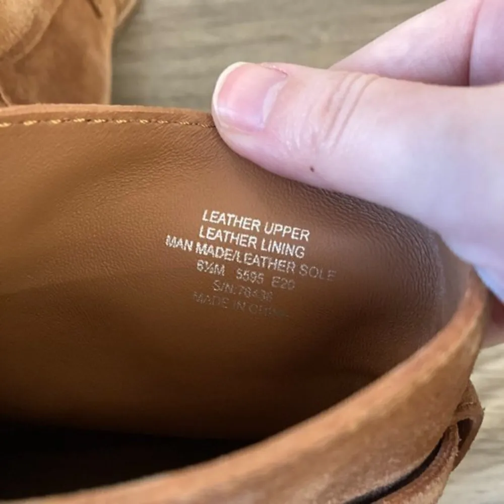 Tory Burch Brooke Ankle Suede Buckle Boot Size 6.5 NEW - Image 8