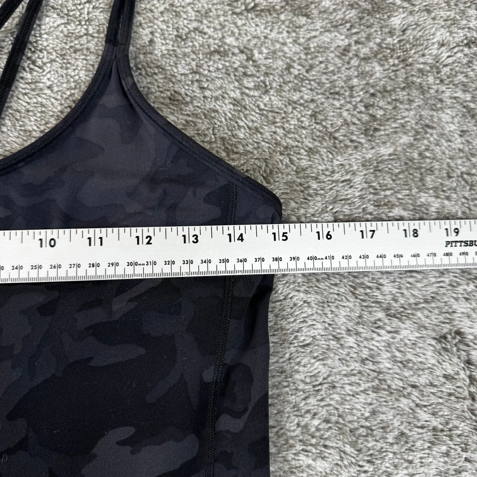Lululemon Free To Be Tank Women's 8 Black Camo - Image 6