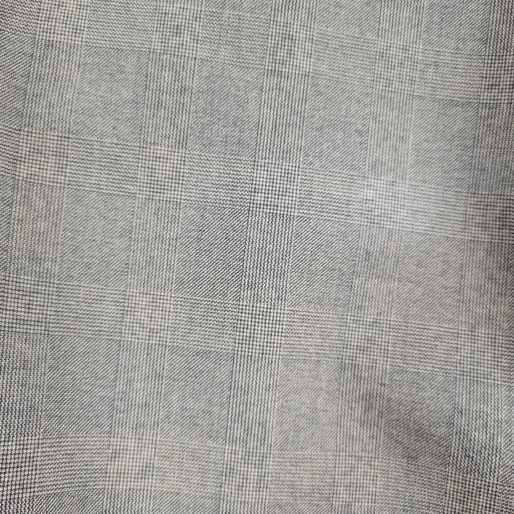 Talbots Womens Trousers 12 Brown Plaid Straight Leg Stretch Office Dress Attire - Image 10