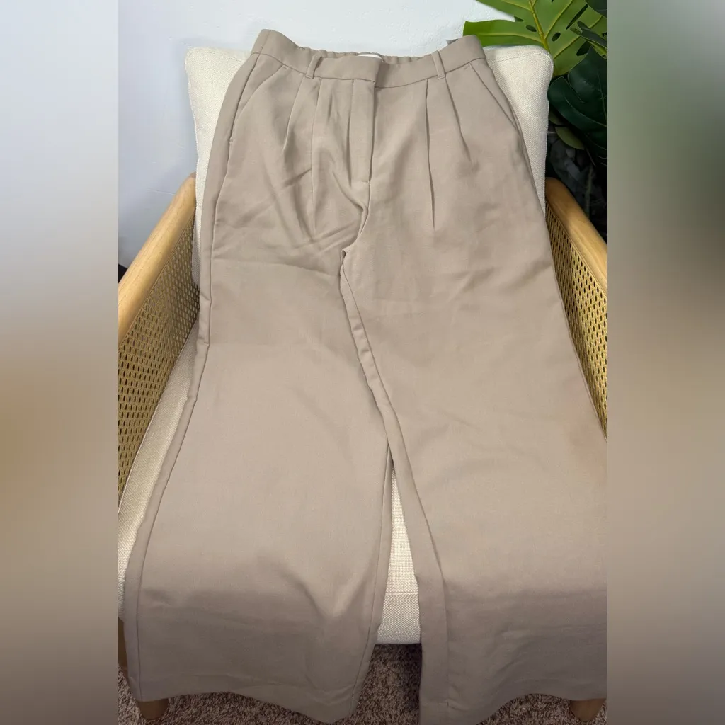 NWT Abercrombie & Fitch Wide Leg Trousers 27" - Image 3