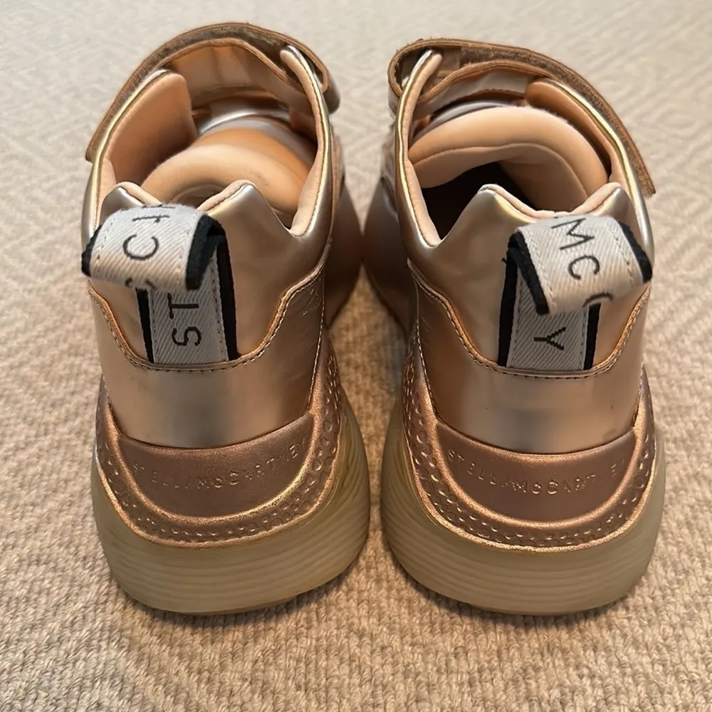 **LAST CALL** Stella McCartney Eclypse Touch Strap Sneakers size 36 - Image 4