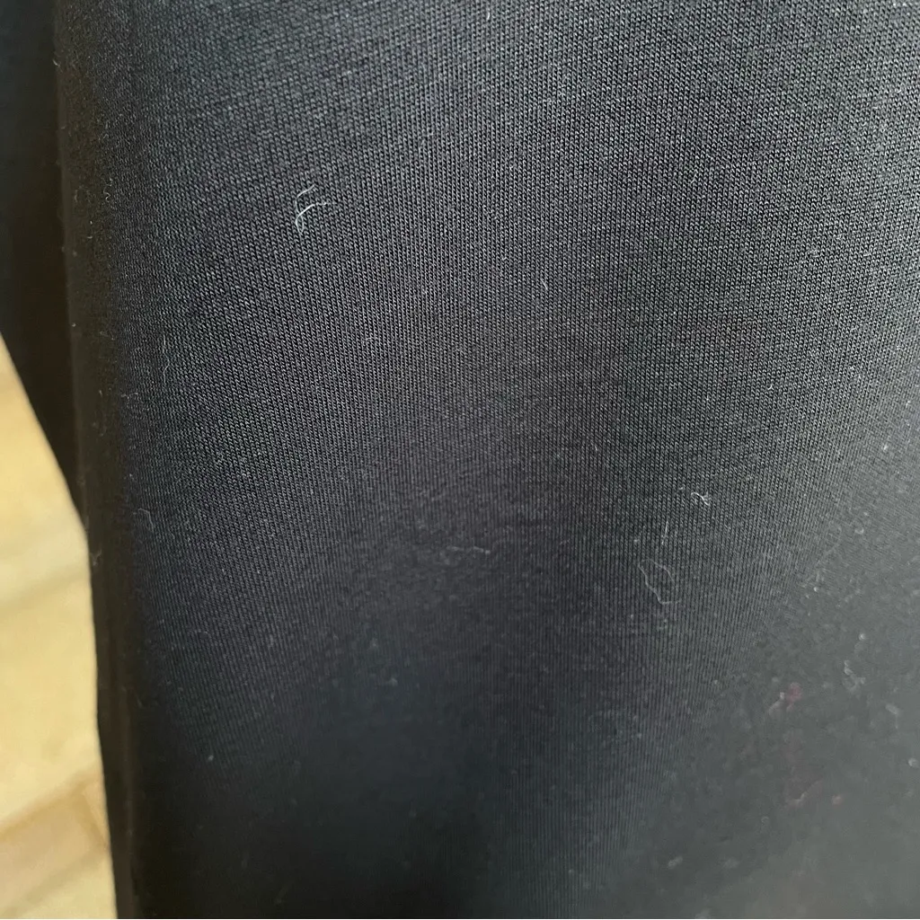 Spanx Air Essentials Mock Neck Dress in Black Size Large - Image 6