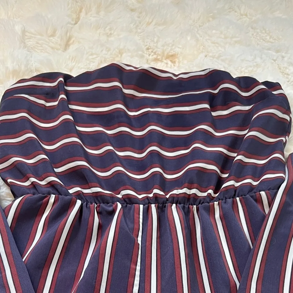 Express Multicolor Striped Jumpsuit Sz S/P - Image 2