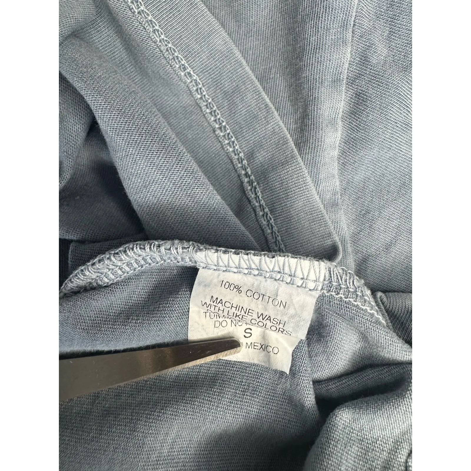 Tilly's Restless Road Baby Doll T Shirt Size Small Blue Short Sleeve - Image 5