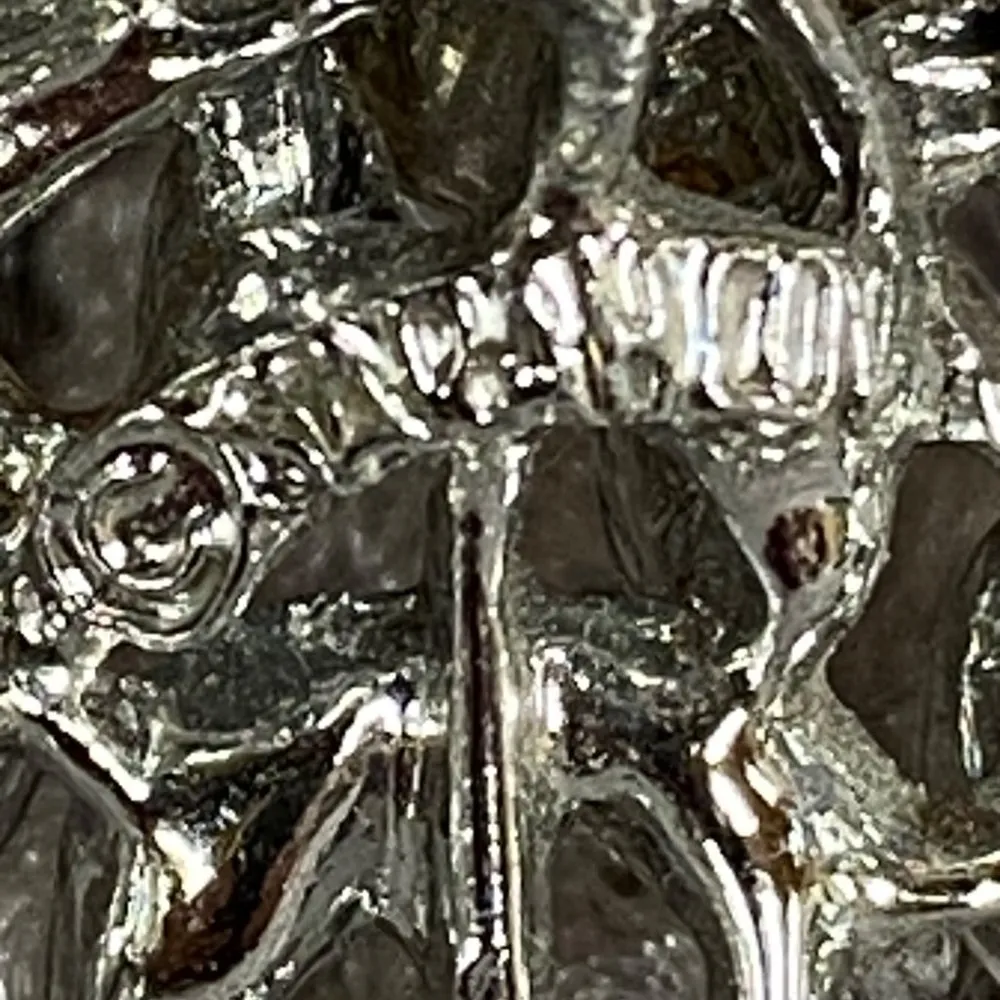 Flower Atomic Swirl Starburst Vintage Pin Brooch Sarah Coventry Silver Color - Image 7