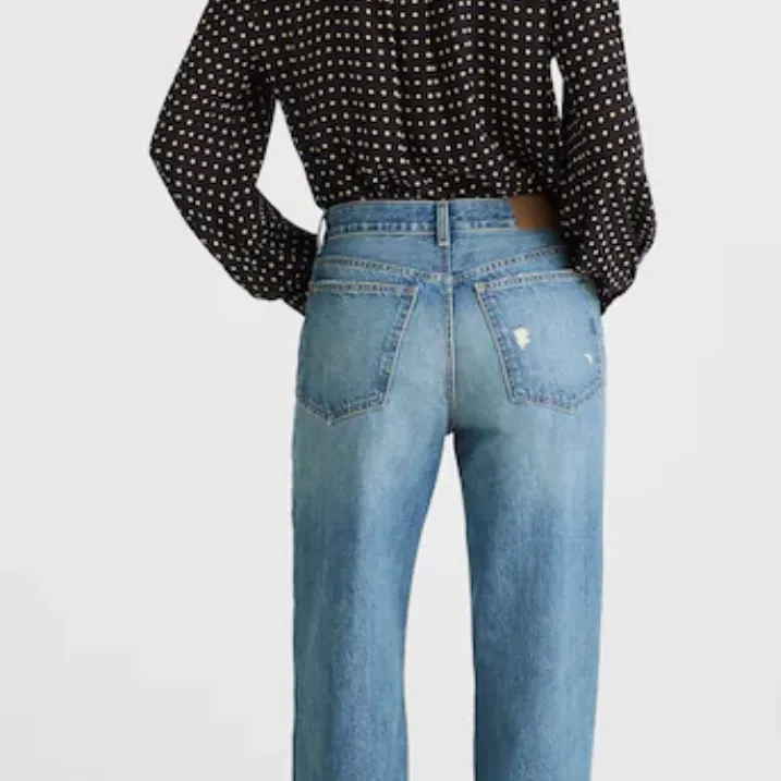 NWOT Madewell The Low-Slung Baggy Jean in Size 24 - Image 4