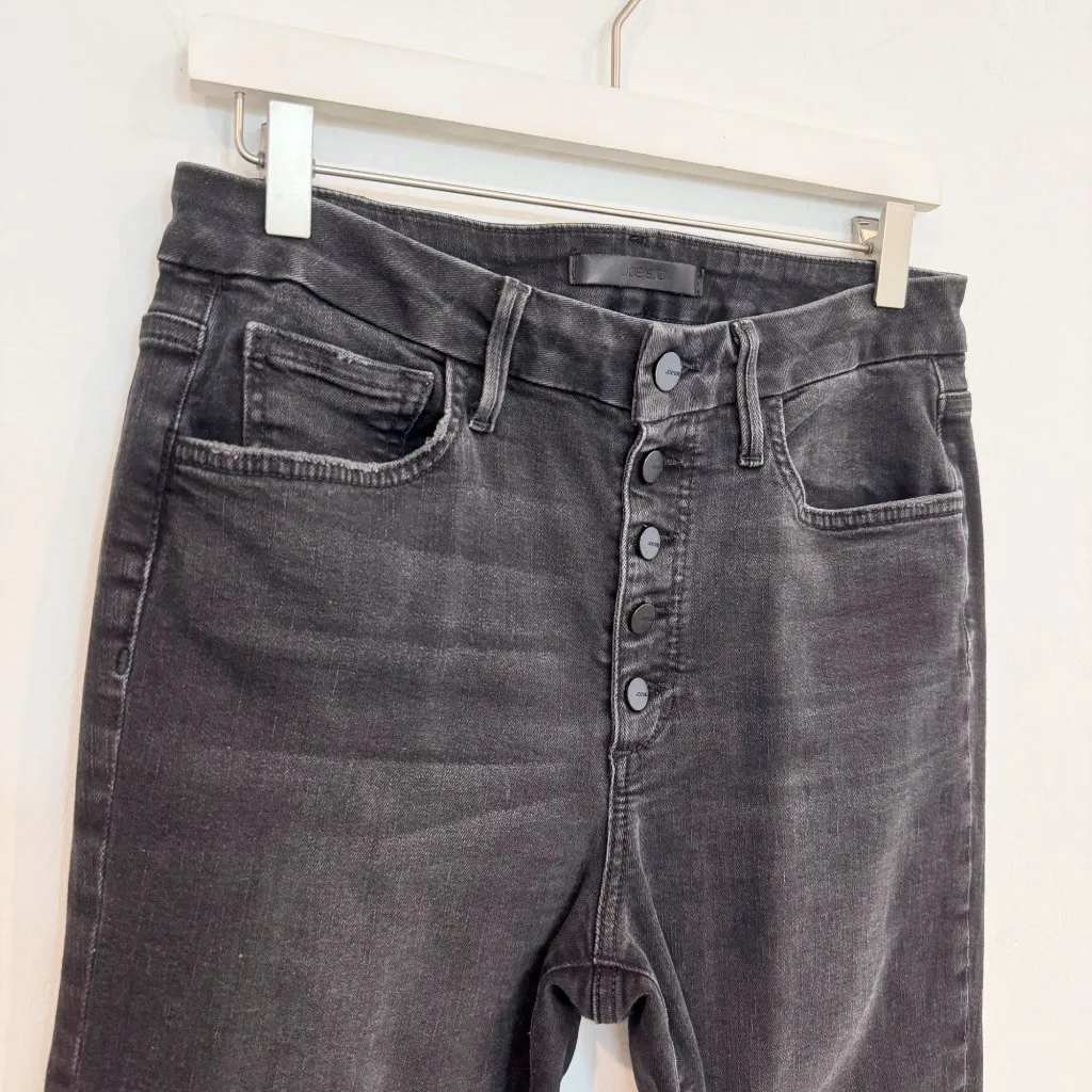 Joe’s Jeans Hi Honey Bootcut Stretch Denim Curvy Fit Faded Black‎ Size 31 - Image 3