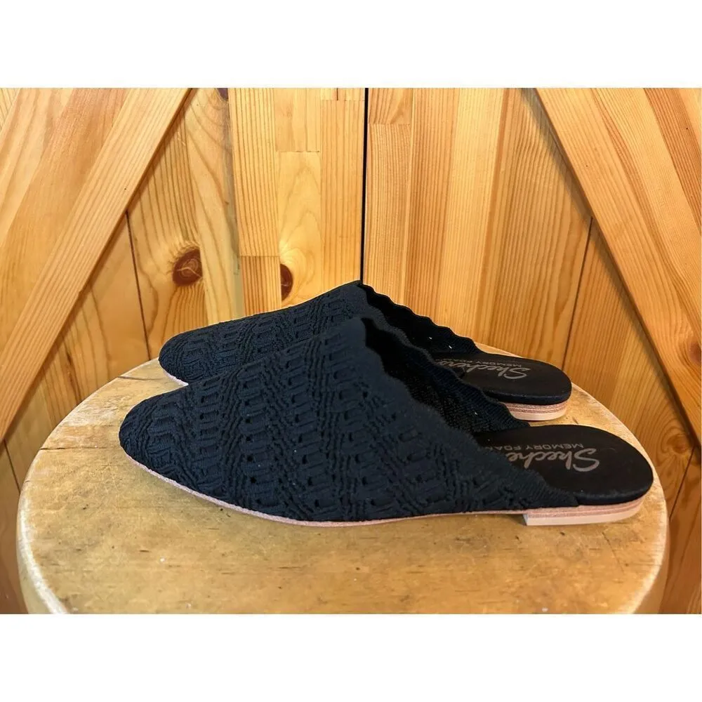 Skechers Cleo Snip Sweet Daffodil Black Womens Casual Flat Size 6 nwot - Image 3