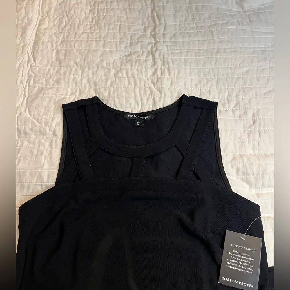 Boston proper black sleeveless maxi NWT - Image 3