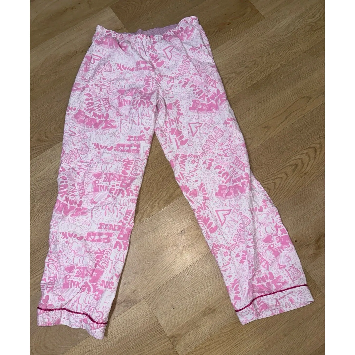 Vs pink vintage pajama pants - Image 3