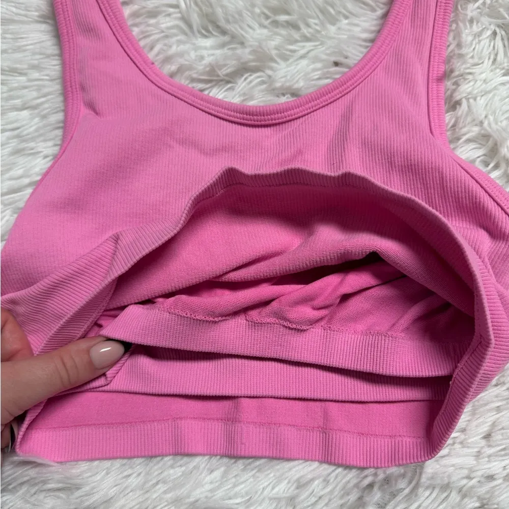 aerie ribbed crop tank top - Image 2