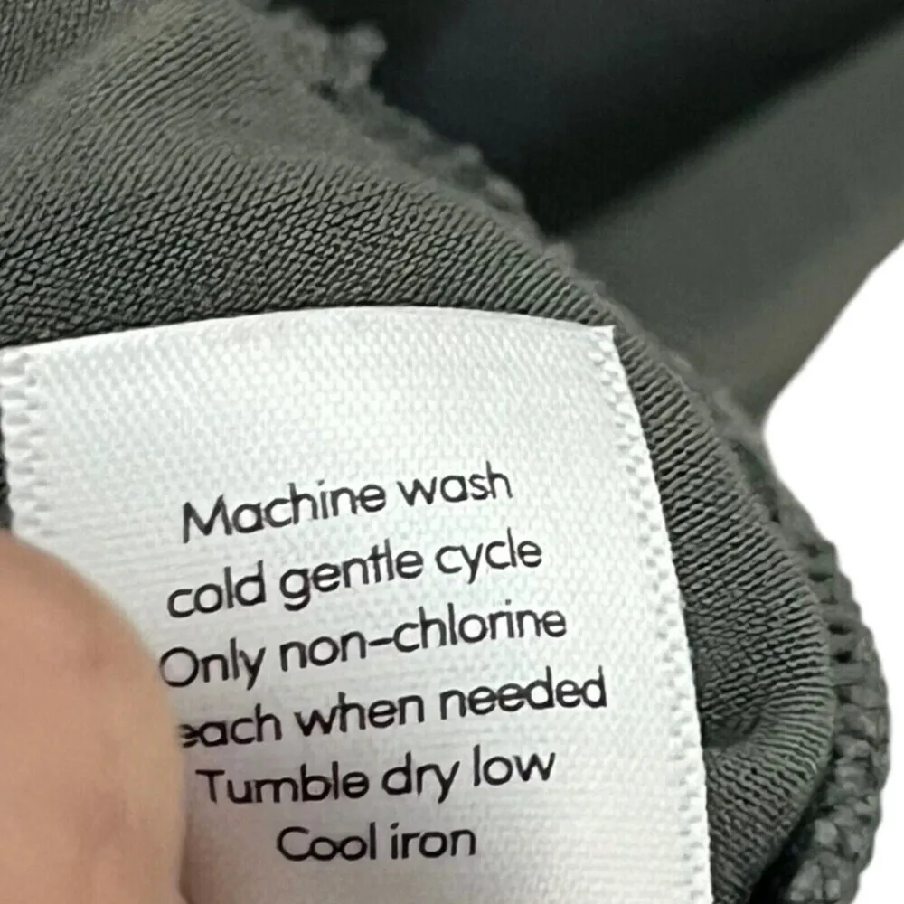 Athleta Barre Bralette Dress Women’s Small Sage Green Knot Racerback Soft Sport - Image 10