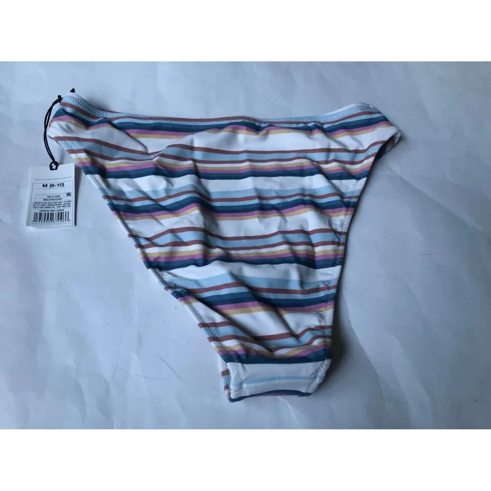 Shade & Shore Women’s High Waist High Leg Cheeky Bikini Bottom size M NWT! - Image 2