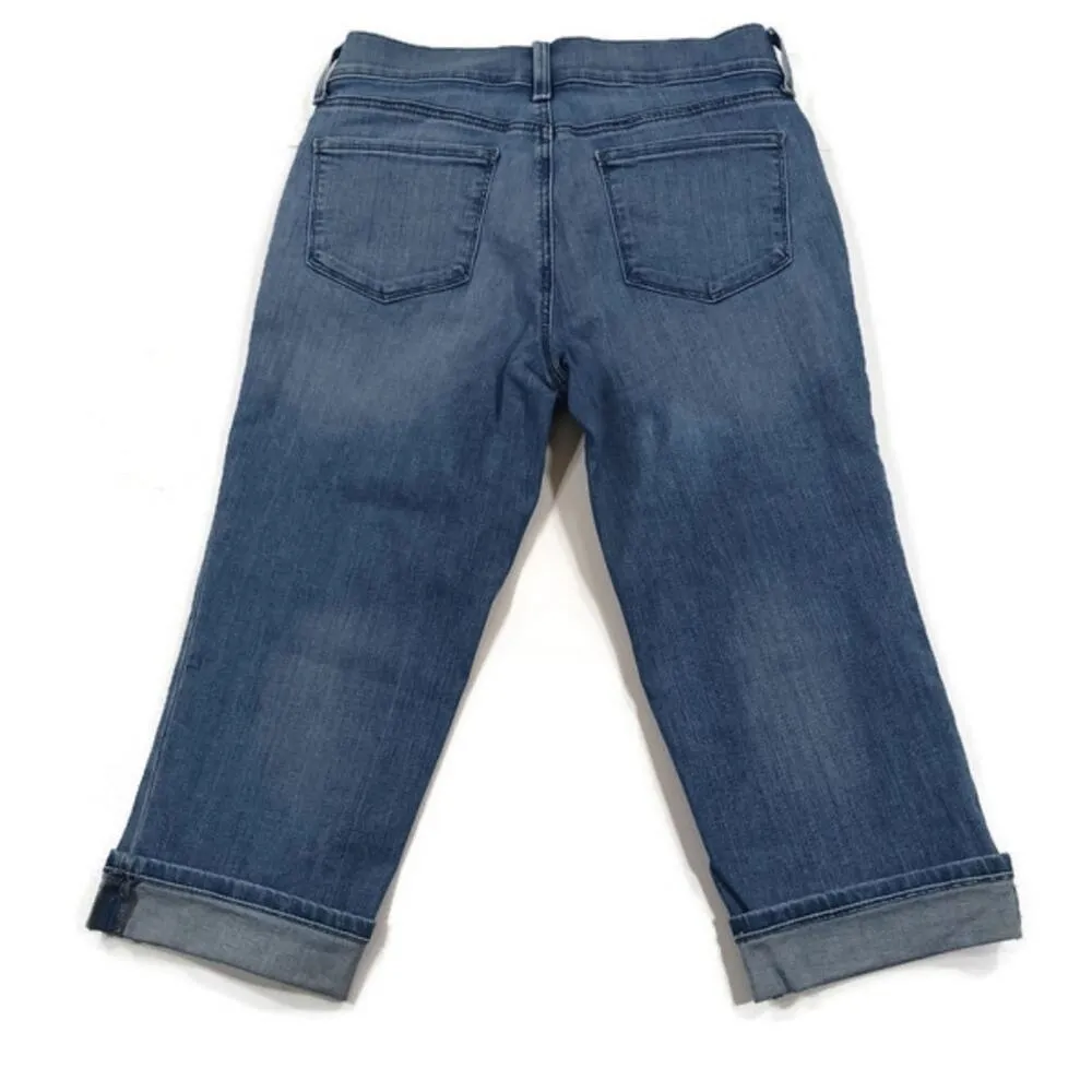 SJ68 GUC NYDJ Marilyn Cropped sz 8 - Image 5