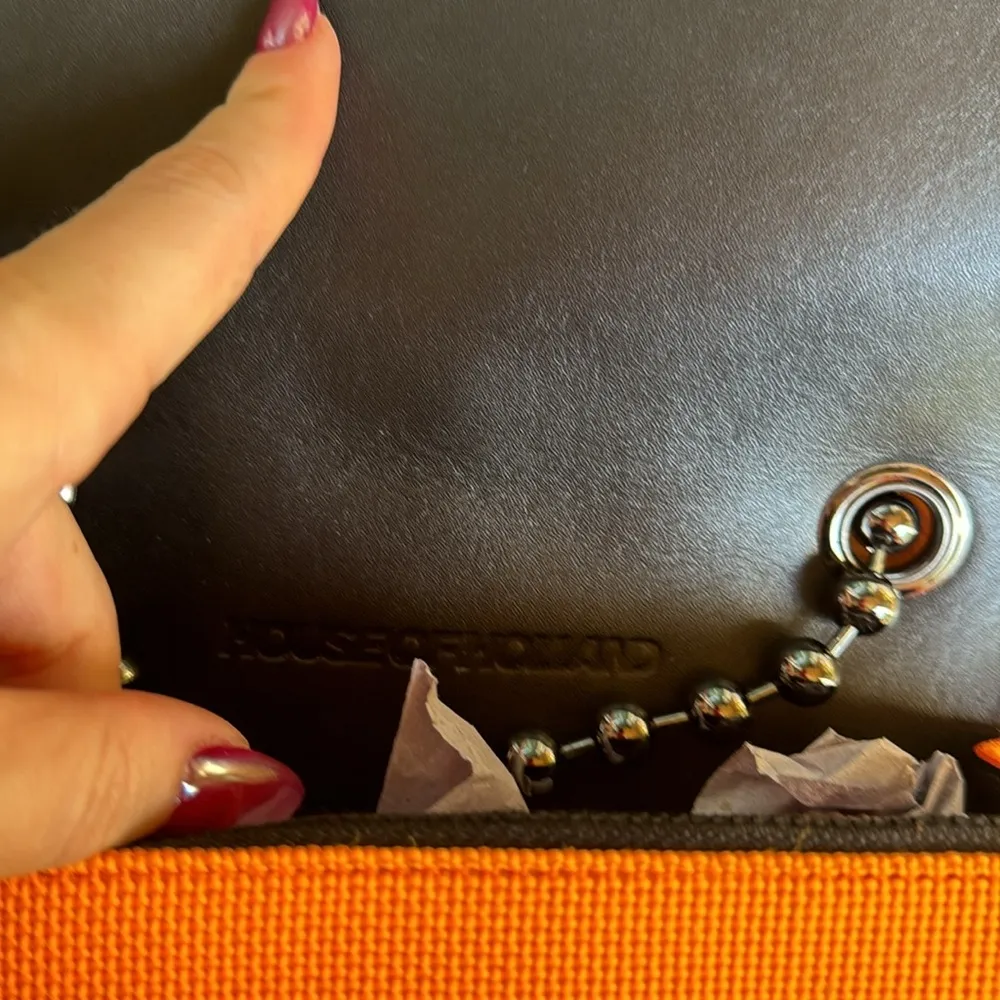 HOUSE OF HOLLAND Margot Bag In Orange - Image 8