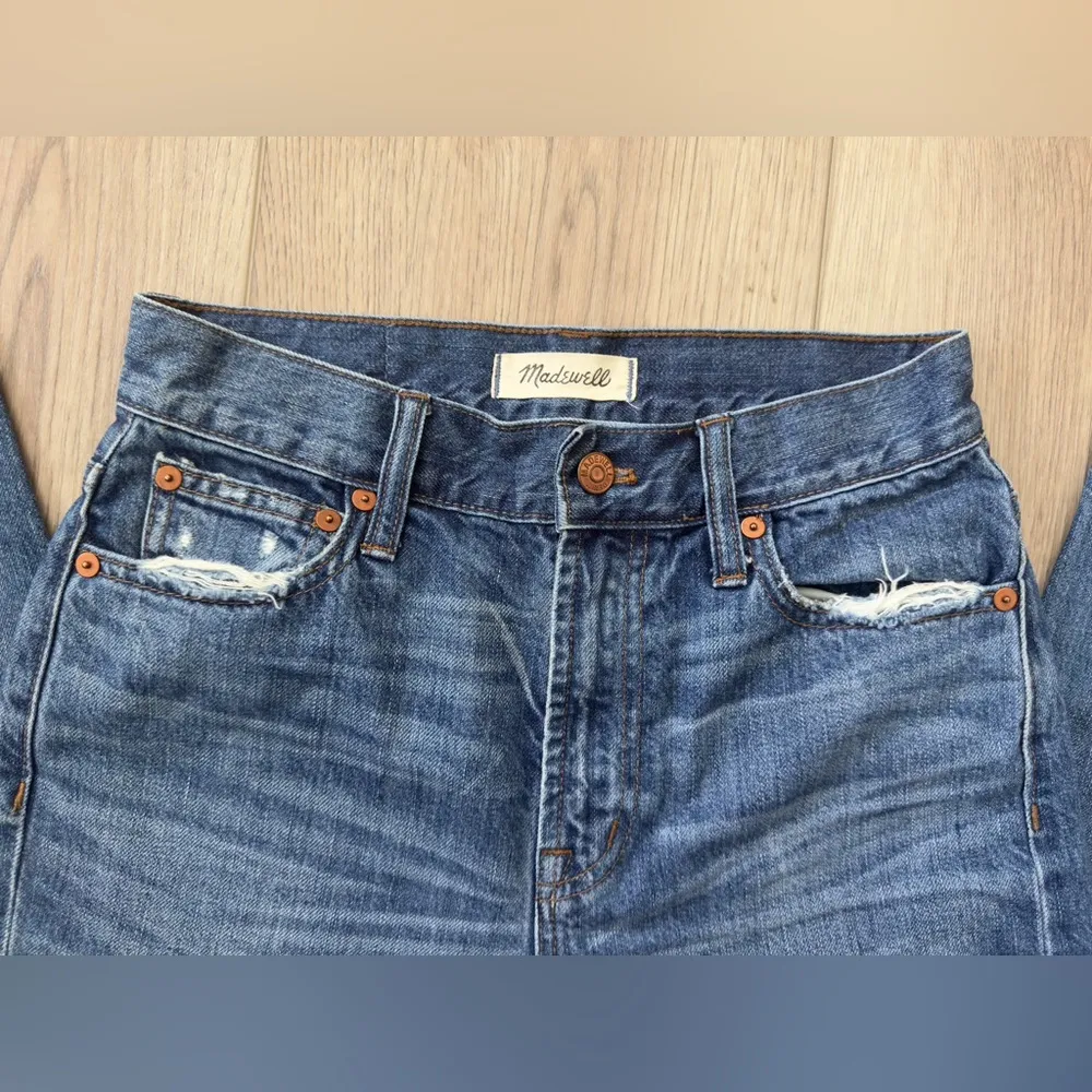 MADEWELL Blue Distressed Jeans 👖 🤎 - Image 3
