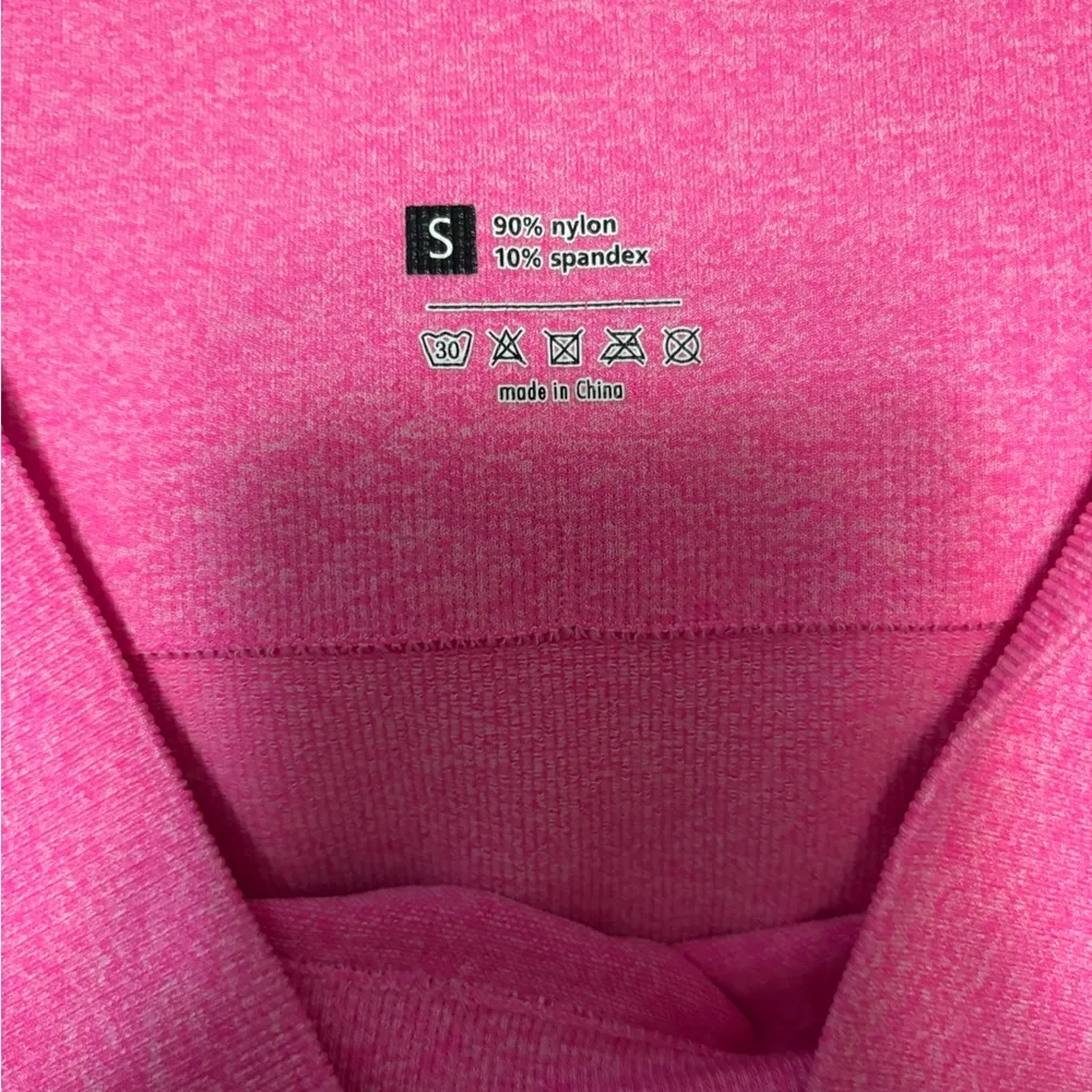 Pink Women's Athletic Biker Shorts size small - Image 3