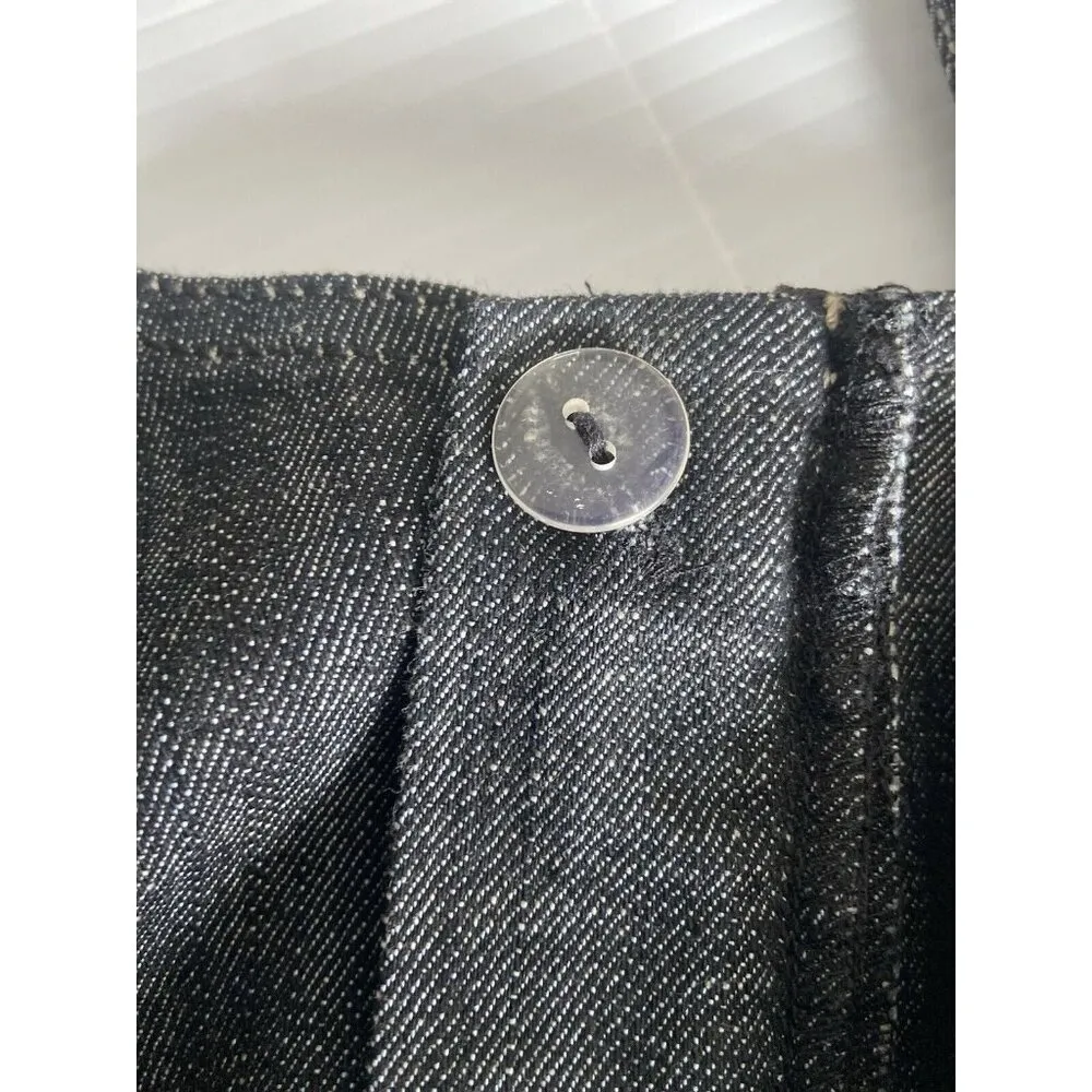 Boom‎ Boom Jeans Gray Denim Dress Grunge Punk Bodycon Y2K Goth Size Medium M - Image 10