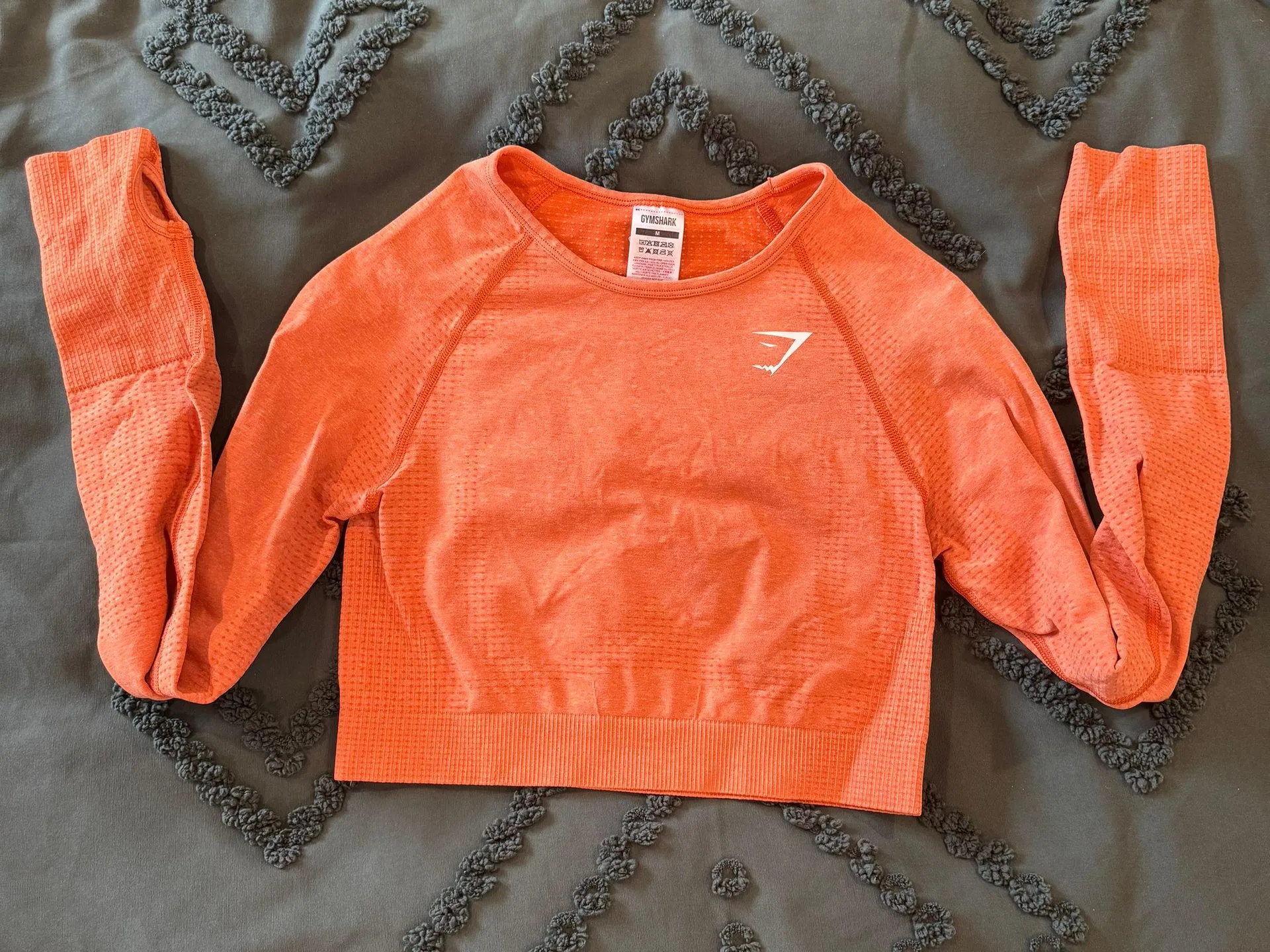 Vital Seamless Long Sleeve Crop Top - Image 3