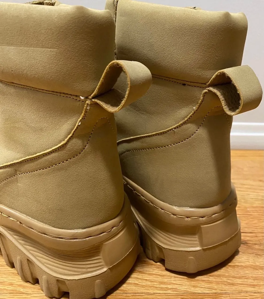 Truffle Collection wide fit chunky hiker Boots stylish boots - Image 5