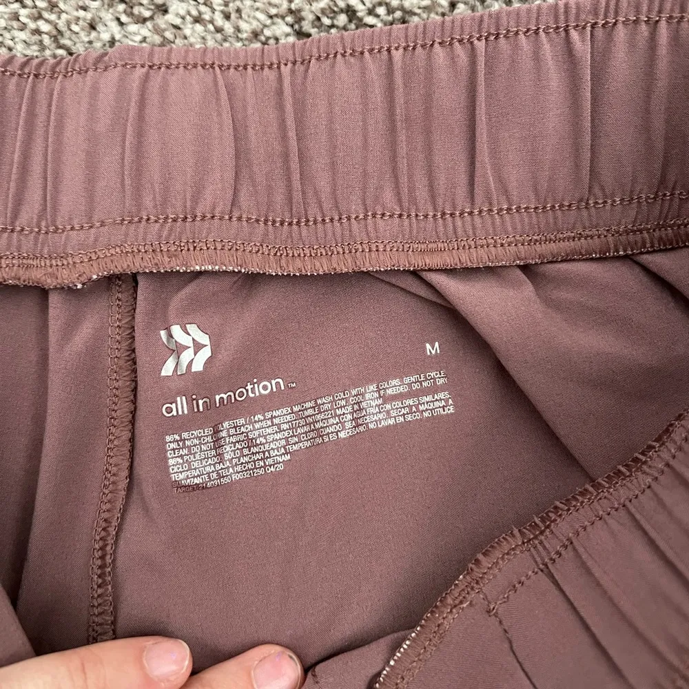 All In Motion  Mauve Joggers - Image 3