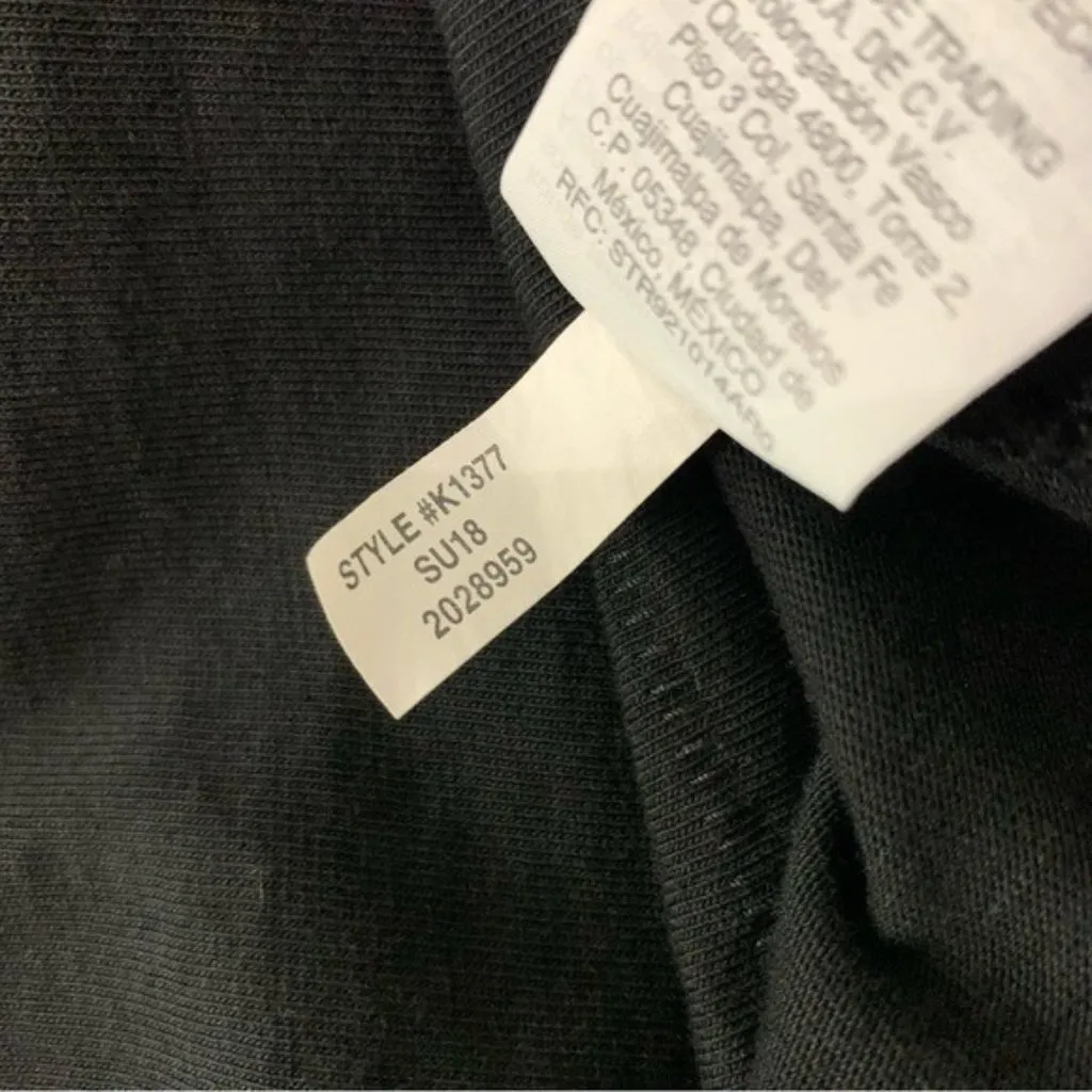 J. Crew Factory Women’s Dress Small Black Short Sleeve‎ - Image 7