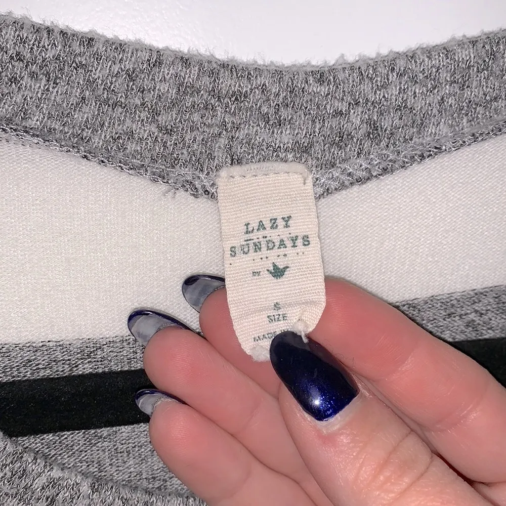 Soft Spot Striped Knit Long Sleeve Top - Image 4