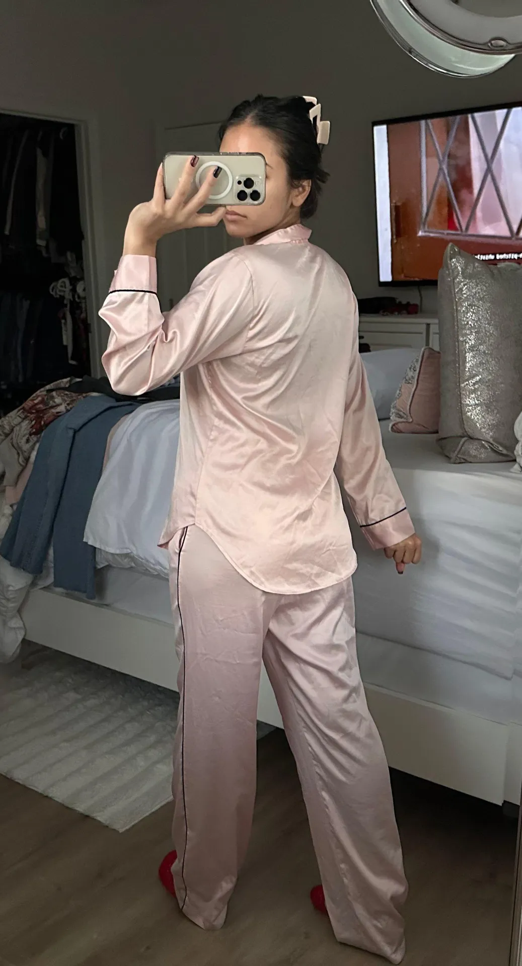 Victoria secret pink pajamas set - Image 2