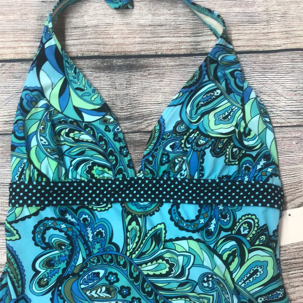 Coco Reef sz 34D multicolor bathing suit top - Image 2