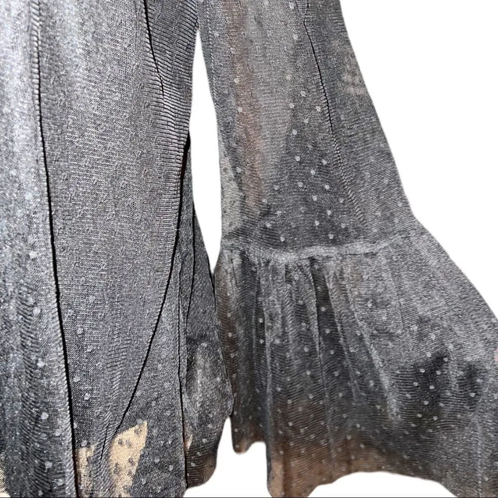 Xhileration black baby doll top with lace design! - Image 5