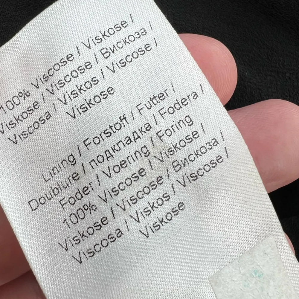 Ganni Floral Print Viscose-Georgette Mini Wrap Dress Sz 38 - Image 7