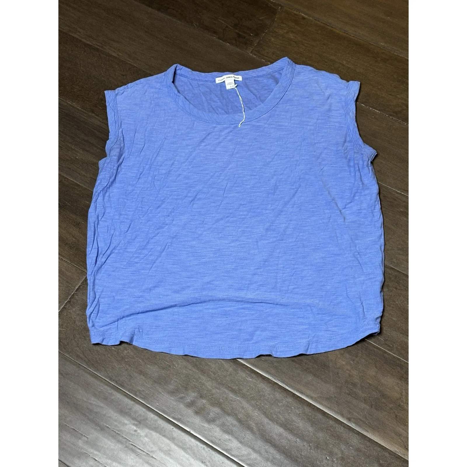 Standard James Perse Women's top Tee‎ Blue Size 1 - Image 2